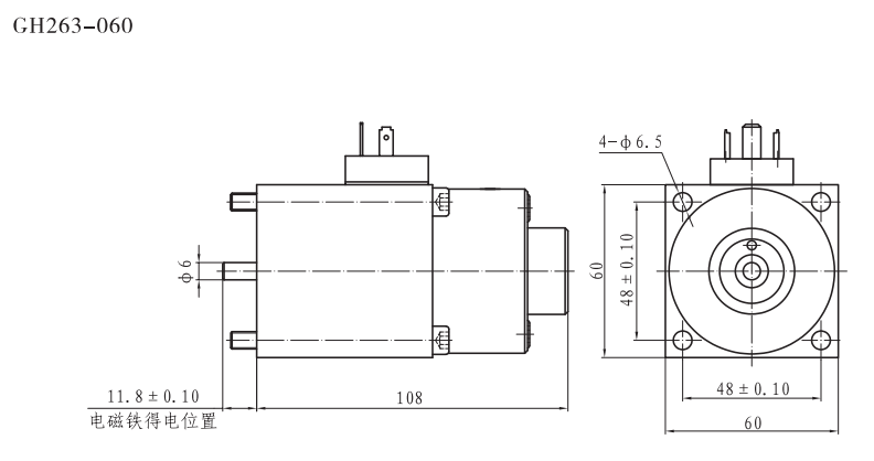 GH263-060比例阀用电磁铁