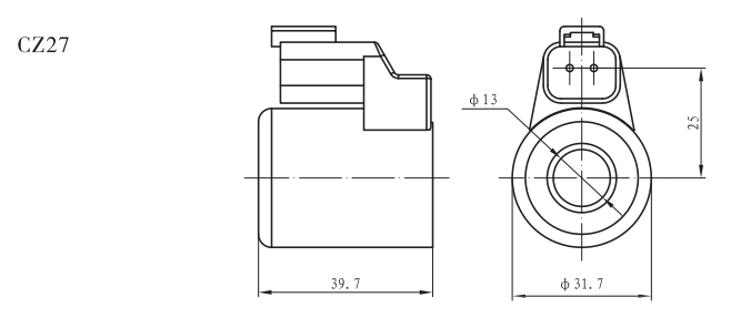 CZ27插装阀用电磁铁