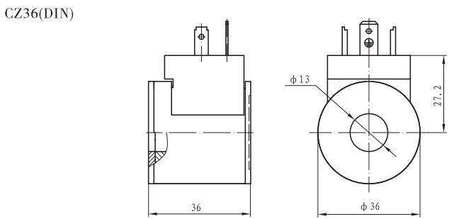 CZ36(DIN)插装阀用电磁铁